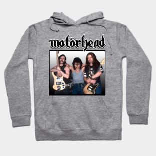 Motorhead Black White Black Hoodie